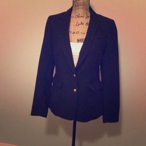 Black Wool Blazer